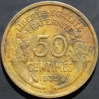 France 50 Centimes 1931 1947