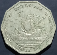 Belize 1 Dollar 1990 2025