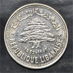 Lebanon 50 Piastres 1952
