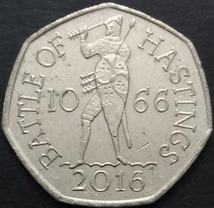 Great Britain 50 Penny 2016 