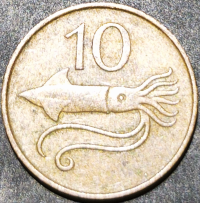 Iceland 10 Aurar 1981