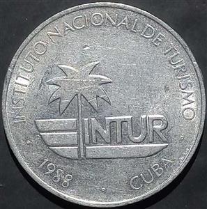 Cuba 25 Centavos 1988 