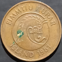 Iceland 50 Aurar 1981
