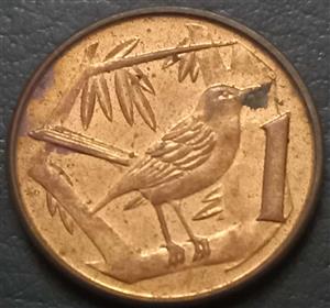 Cayman Islands 1 Cent 1999 2017