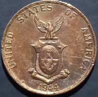 Philippines 1 Centavo 1937 1944