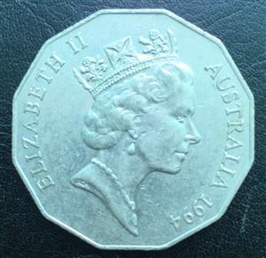 Australia 50 Cent 1994 