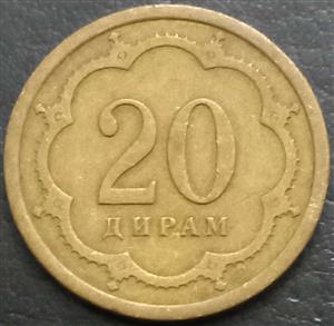 Tajikistan 20 Diram 2001-2006