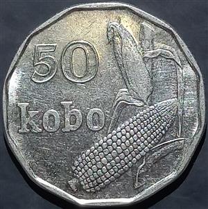 Nigeria 50 Kobo 1991