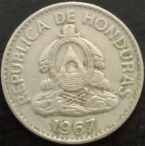 Honduras 20 Centavo 1967 