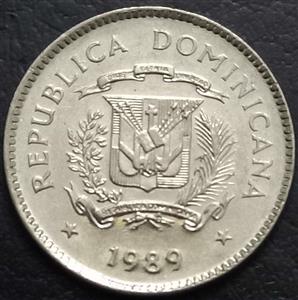 Dominican Republic  10 Centavo 1989 1991