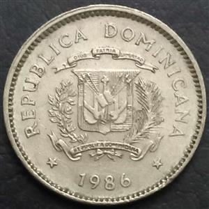 Dominican Republic 10 Centavo 1983 1987