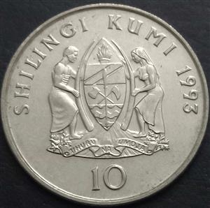 Tanzania 10 Shilling 1991-1993