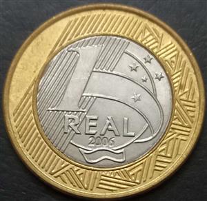 Brazil 1 Real 2002 2024