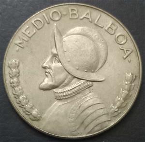 Panama ½ Balboa 1973 1993