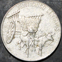 Dominican Republic 25 Centavos 1989~1991