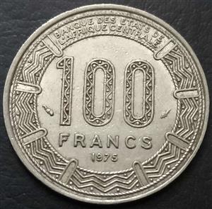 Cameroon 100 Franc 1975 1986