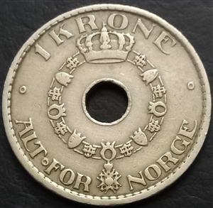 Norway 1 Krone 1925 1951