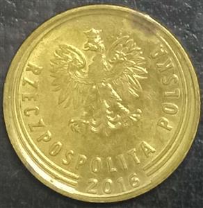 Poland 1 Groszy 2013 2016