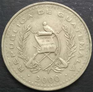 Guatemala 25 Centavo 1996 2000