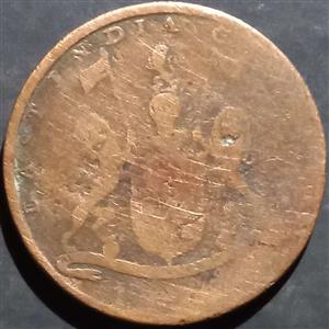 British India ¼ Anna 1830 1832