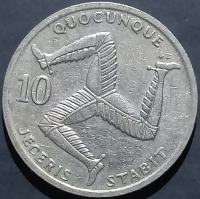 Isle of Man 10 Pence 1992~1995 AB