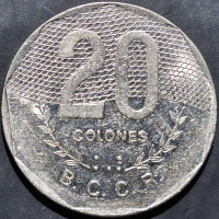 Costa Rica 20 Colones 1994