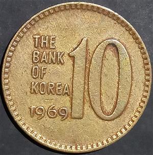 Korea South 10 Won 1966~1970