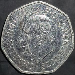Great Britain 50 Pence 2023