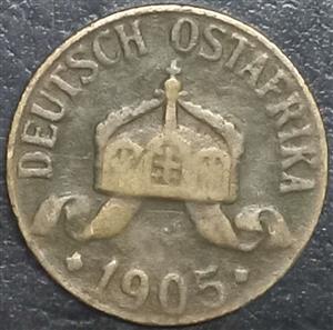 Tanzania 1 Heller 1904 1913