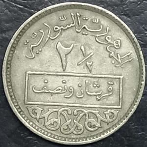 Syria 2 ½ Piastre 1948-1956