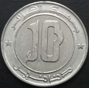 Algeria 10 Dinar 1992 2024