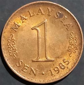 Malaysia 1 Sen 1973 1988