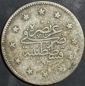 Turkey 2 Qurush 1883 1908