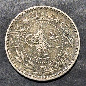 Turkey 10 Para 1910~1915 reshat