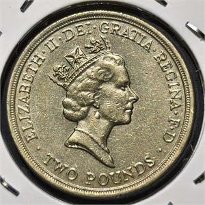 Great Britain 2 Pounds 1995