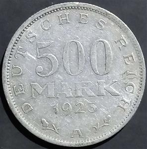 Germany 500 Mark 1923 