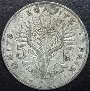 Djibouti 5 Franc 1977 1999