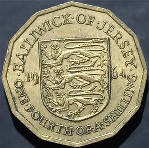 Jersey ¼ Shilling 1964