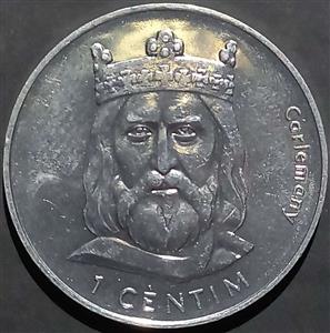 Andorra 1 Cèntim 2002 Charlemagne