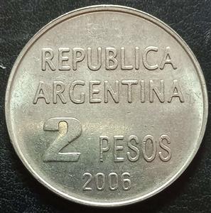 Argentina 2 Peso 2006 