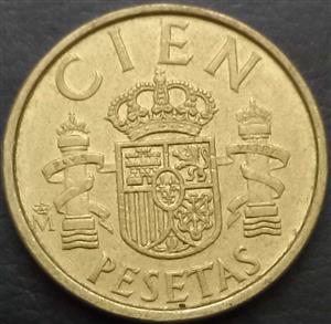 Spain 100 Peseta 1982-1990