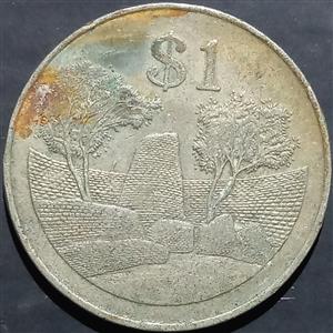 Zimbabwe 1 Dollar 1980 1997