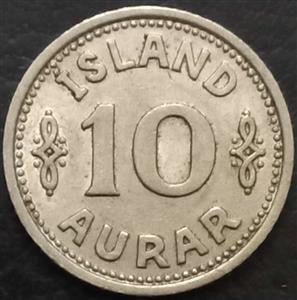 Iceland 10 Aurar 1940 